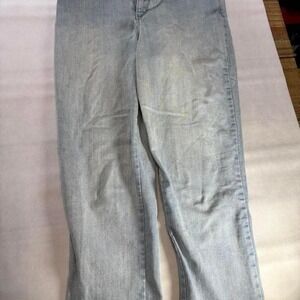 Gloria Vanderbilt Amanda Light Wash High Rise Straight Leg Jeans Size 12
